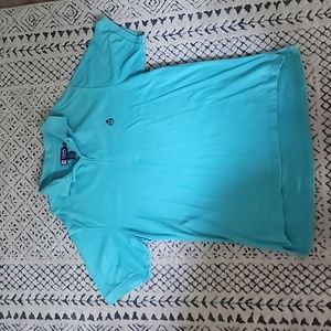 Turquoise Chaps Polo
